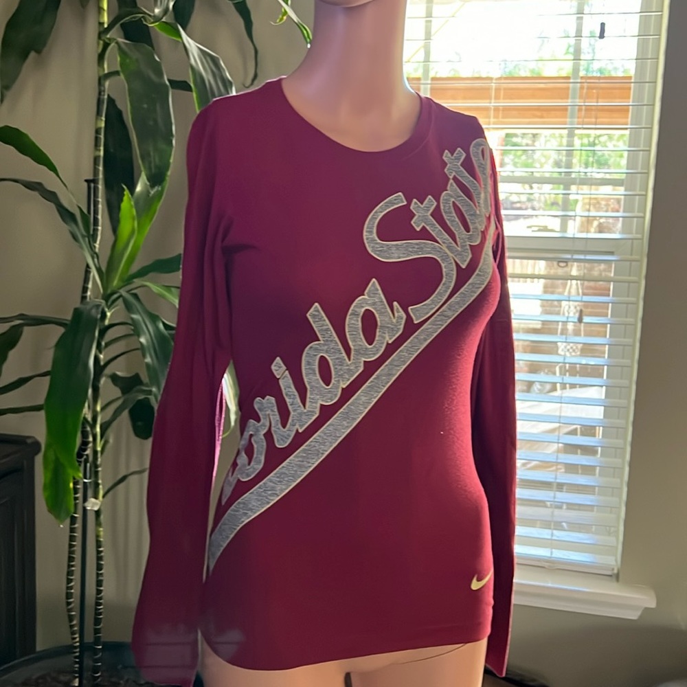 Nike Florida State University, long sleeve T-shirt. Size XS